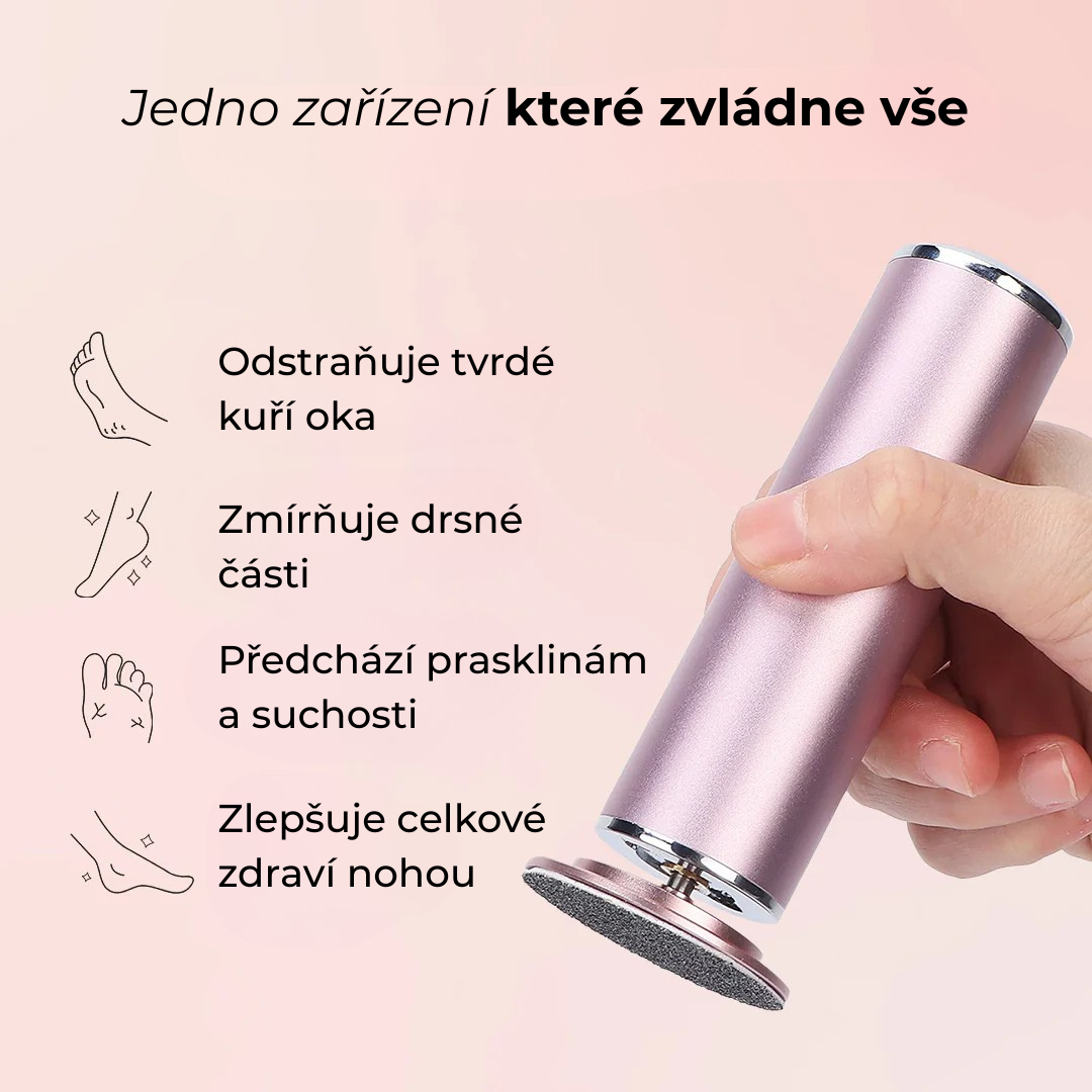 Rimuovi calli elettrico per piedi Yuna