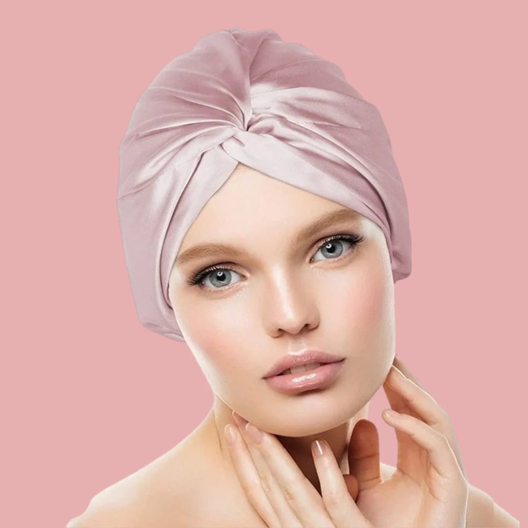 Cuffia in satin – basta capelli spezzati durante la notte