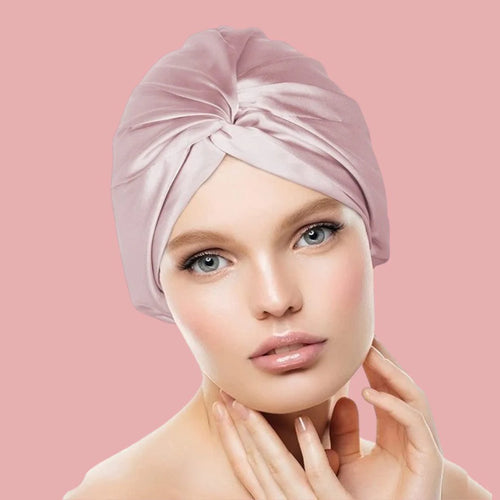 Cuffia in satin – basta capelli spezzati durante la notte