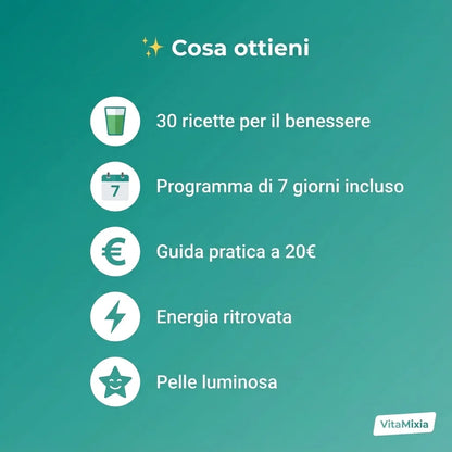 E-book: Guida "Succo completo — ritrova la tua energia"